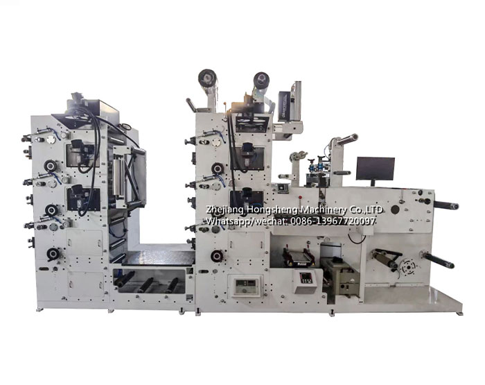 HSS-320-6C Flexo Printing Machine Labels