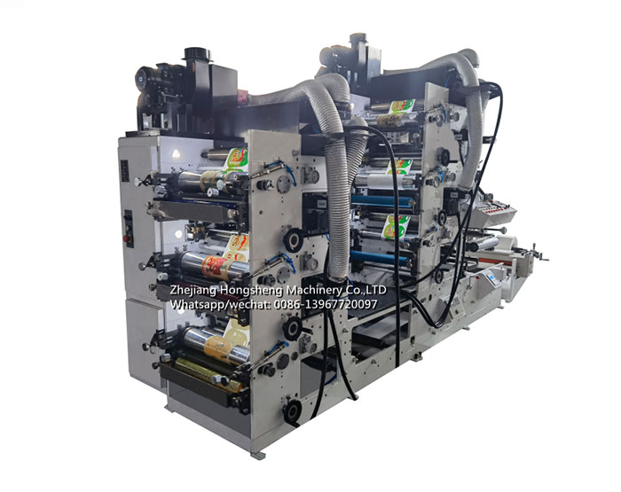 HSS-450-6C-UV Flexographic Printers 