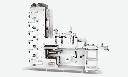 Stack flexo printing machine